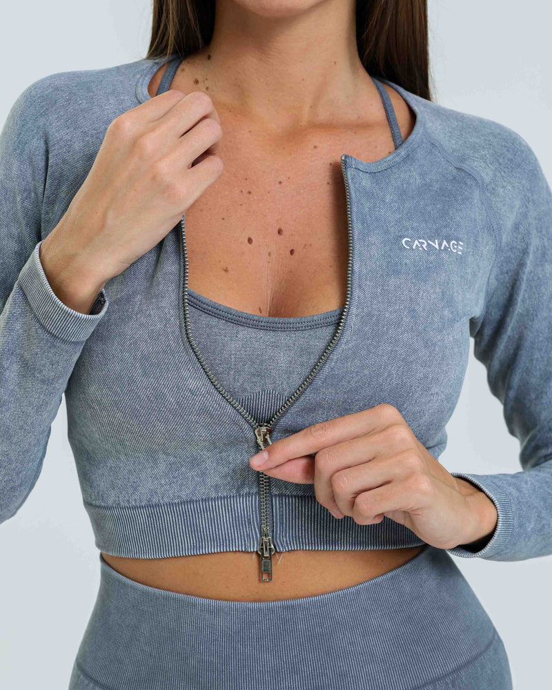 Obsidian Zip Up Jacket