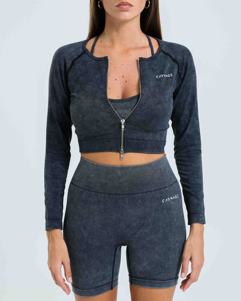 Obsidian Zip Up Jacket