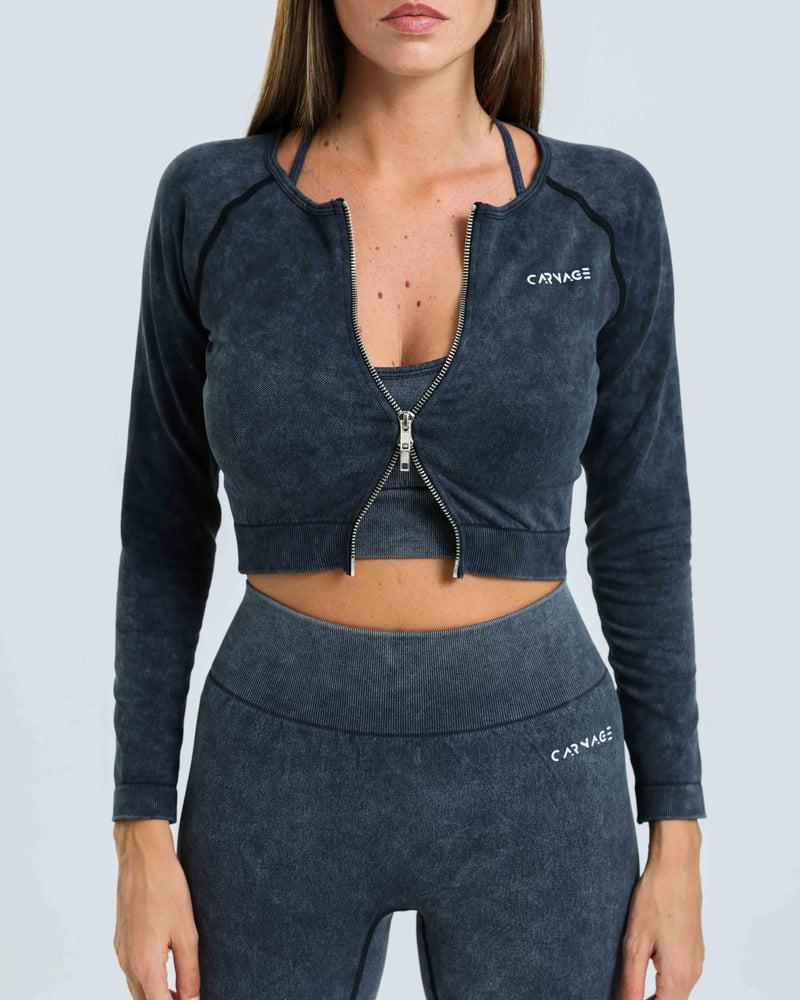 Obsidian Zip Up Jacket