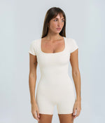 Obsidian Square Neck Romper