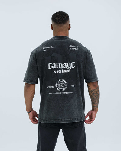 Power Reign Washed Tee (Unisex)