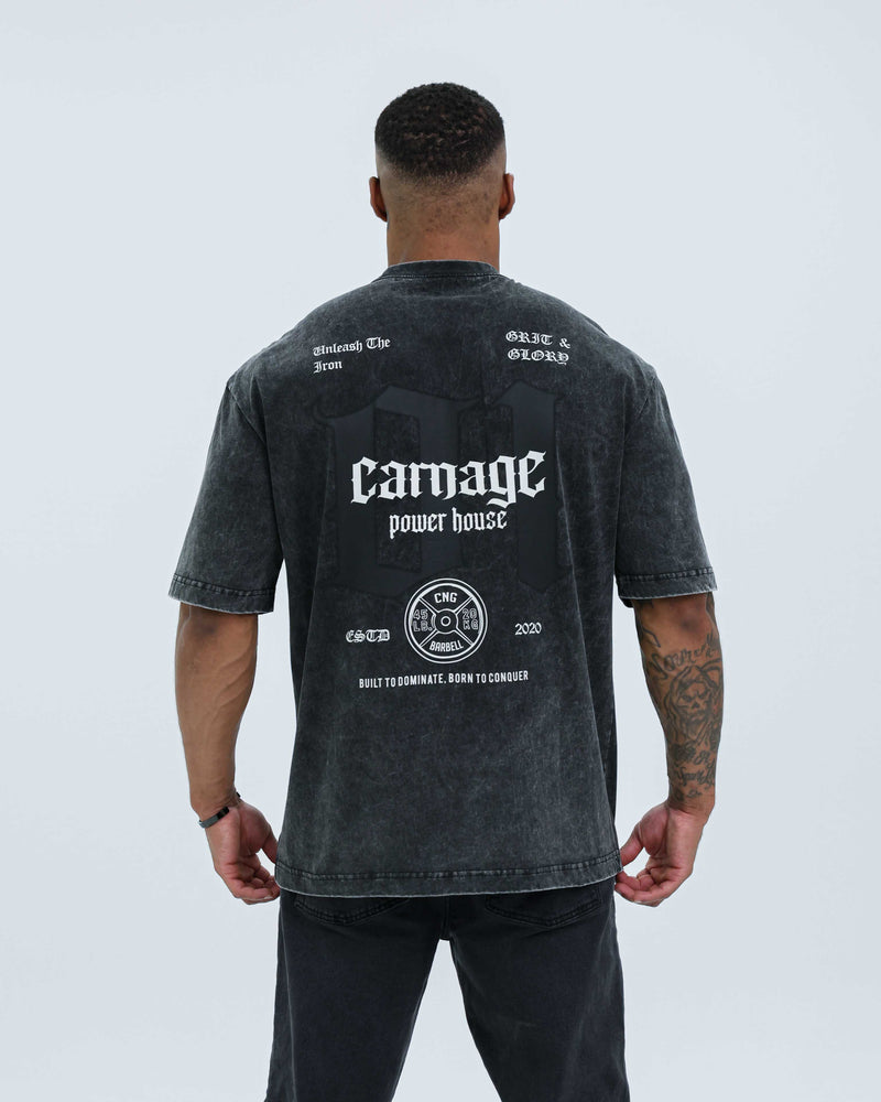 Power Reign Washed Tee (Unisex)