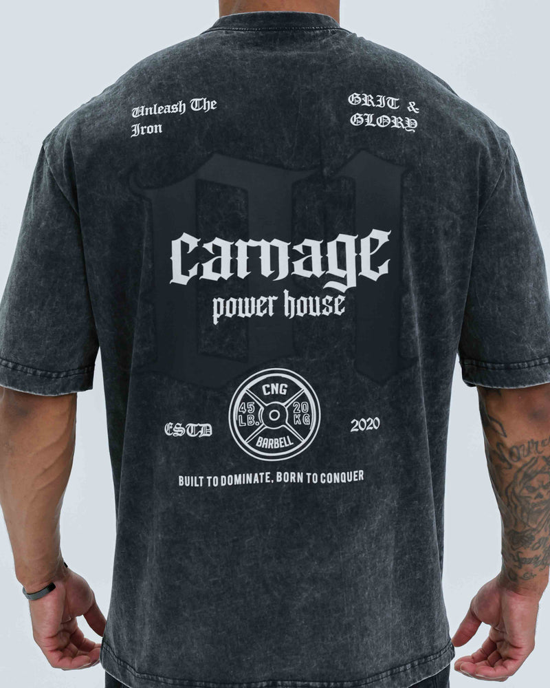 Power Reign Washed Tee (Unisex)