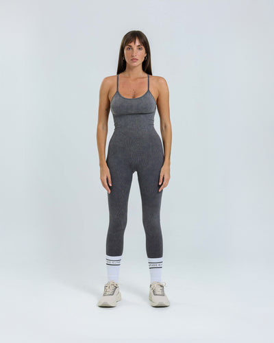 Obsidian Full Length Romper