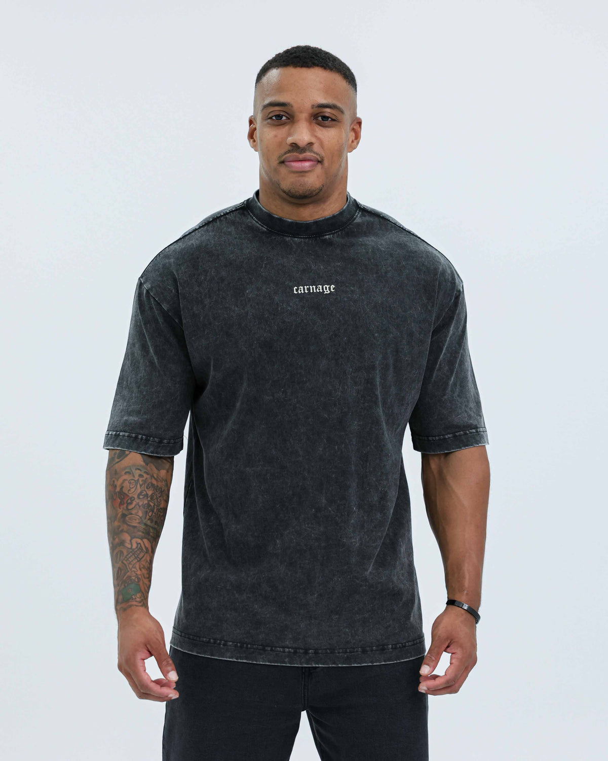 Power Script Washed Tee (Unisex)