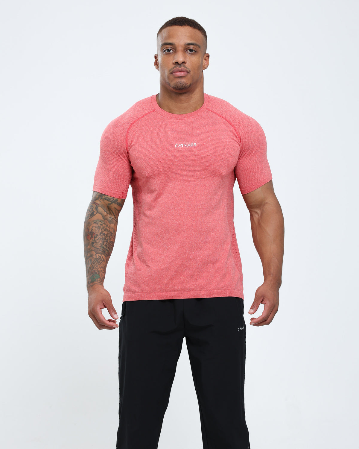 Heather Seamless Performance Tee