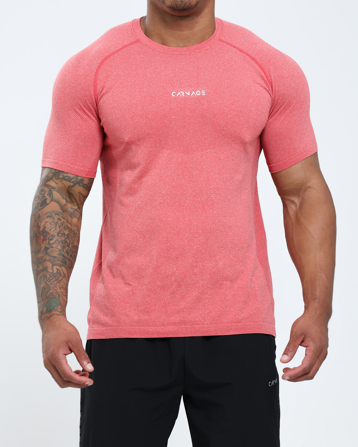 Heather Seamless Performance Tee