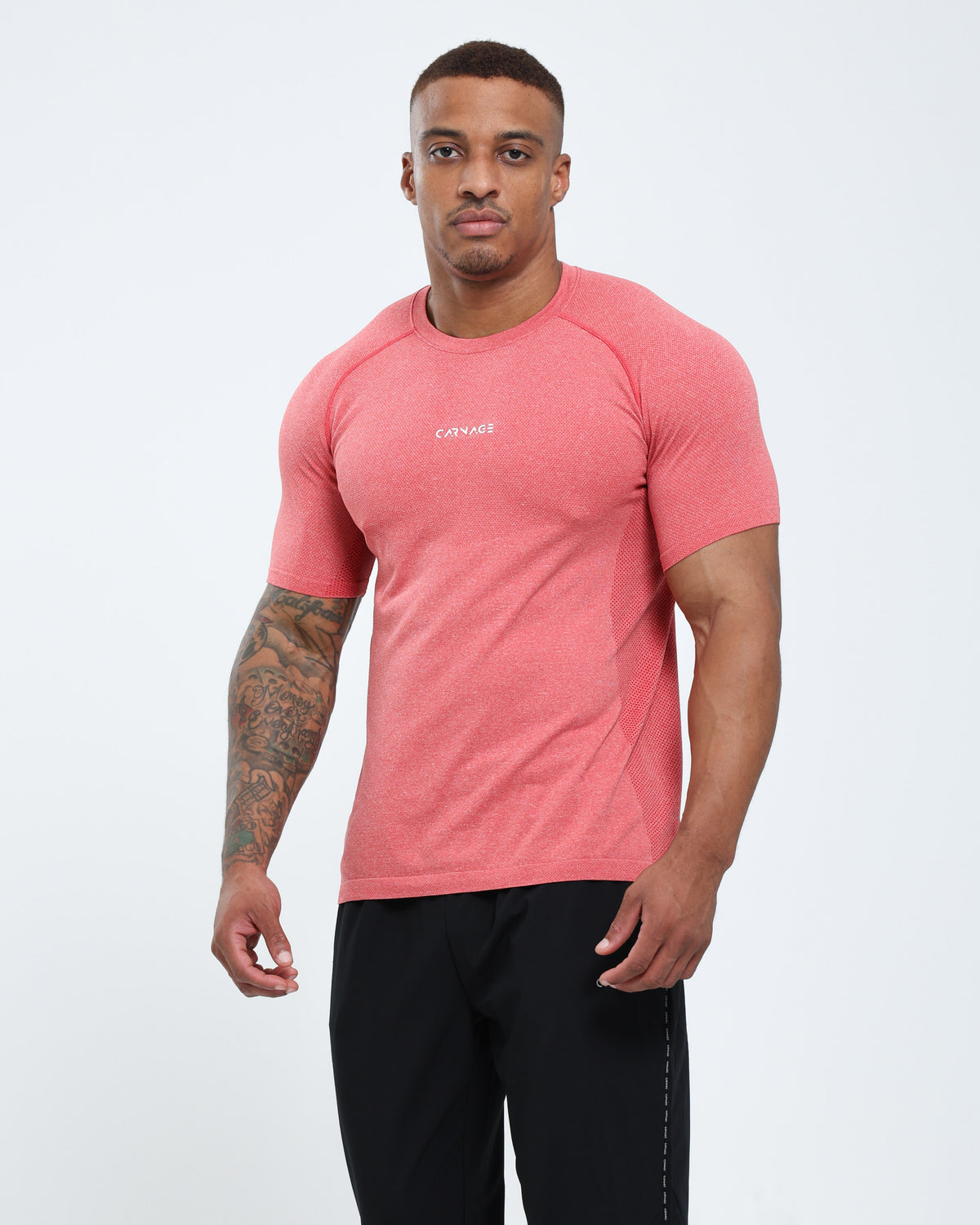 Heather Seamless Performance Tee