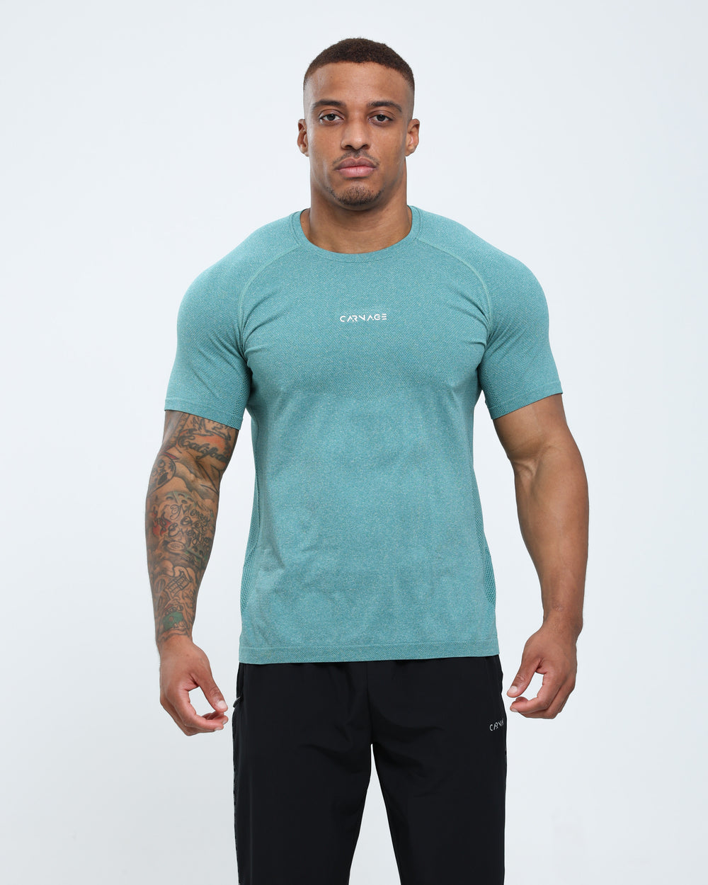 Heather Seamless Performance Tee