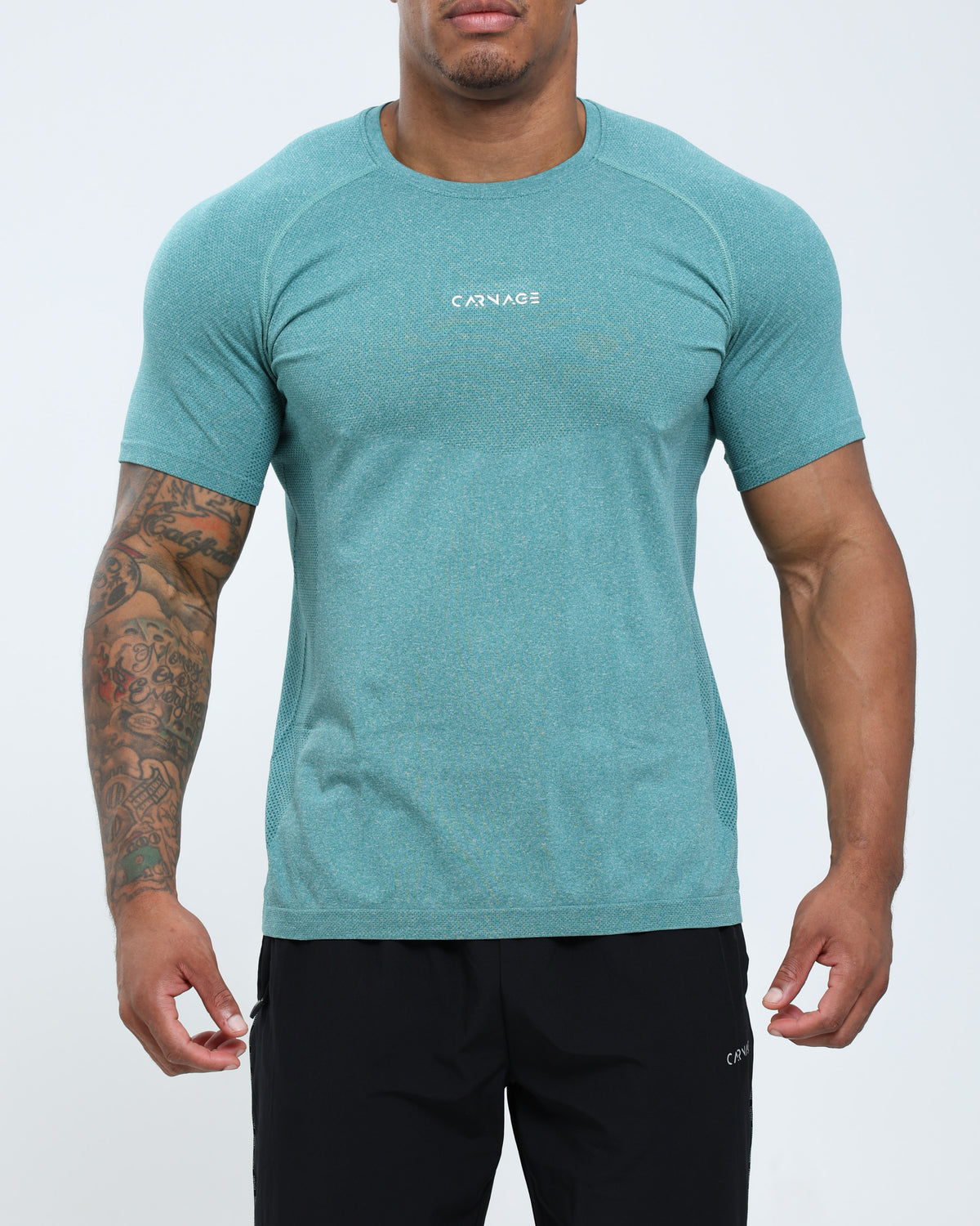 Heather Seamless Performance Tee