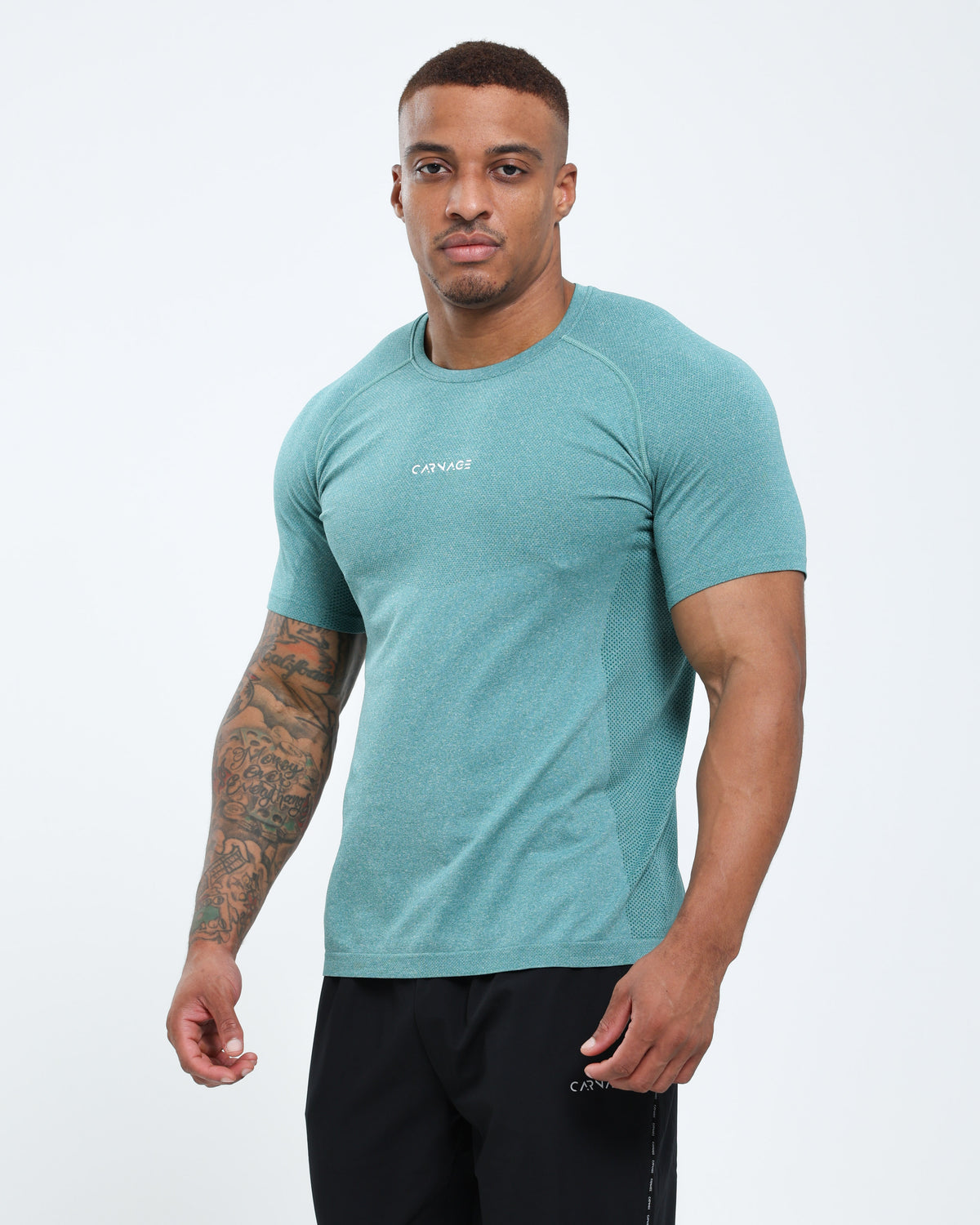 Heather Seamless Performance Tee