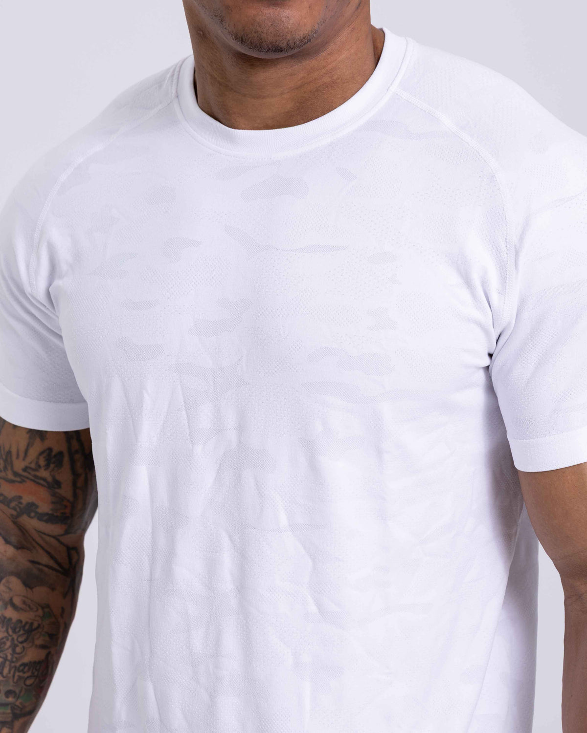 Camo Seamless Crew Neck