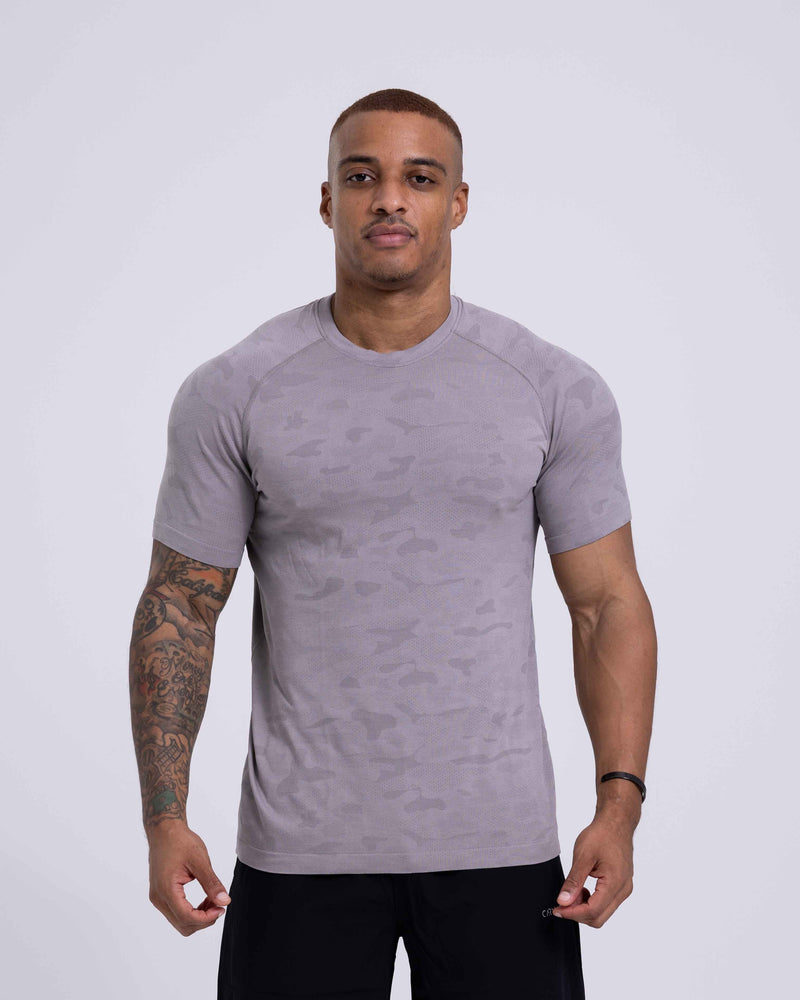 Camo Seamless Crew Neck