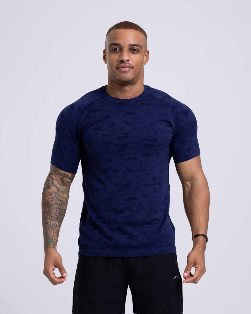 Camo Seamless Crew Neck