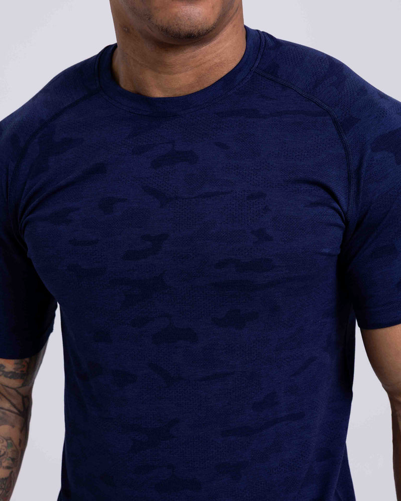 Camo Seamless Crew Neck