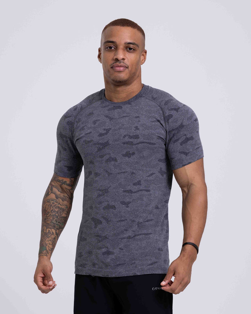 Camo Seamless Crew Neck