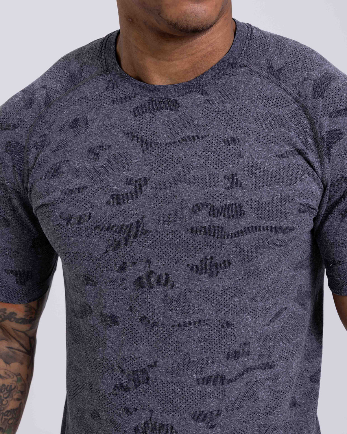 Camo Seamless Crew Neck