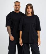 Desire Oversize Tee - Jet Black