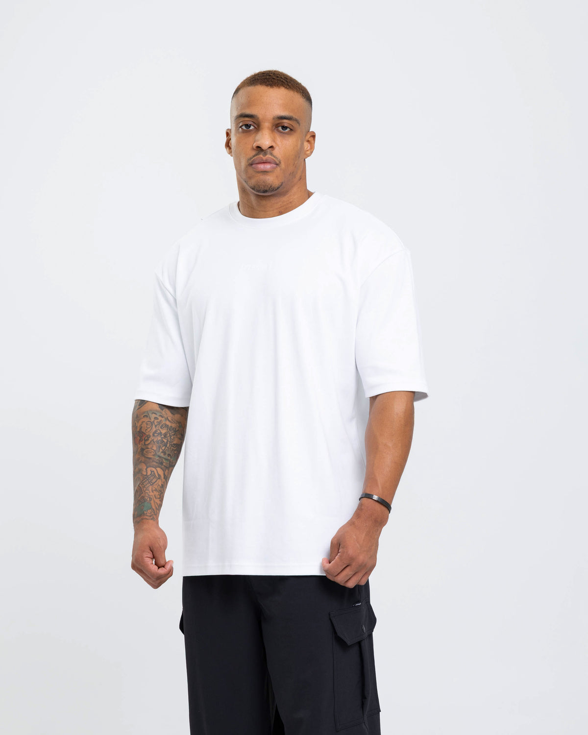 Desire Oversize Tee - Sheer White