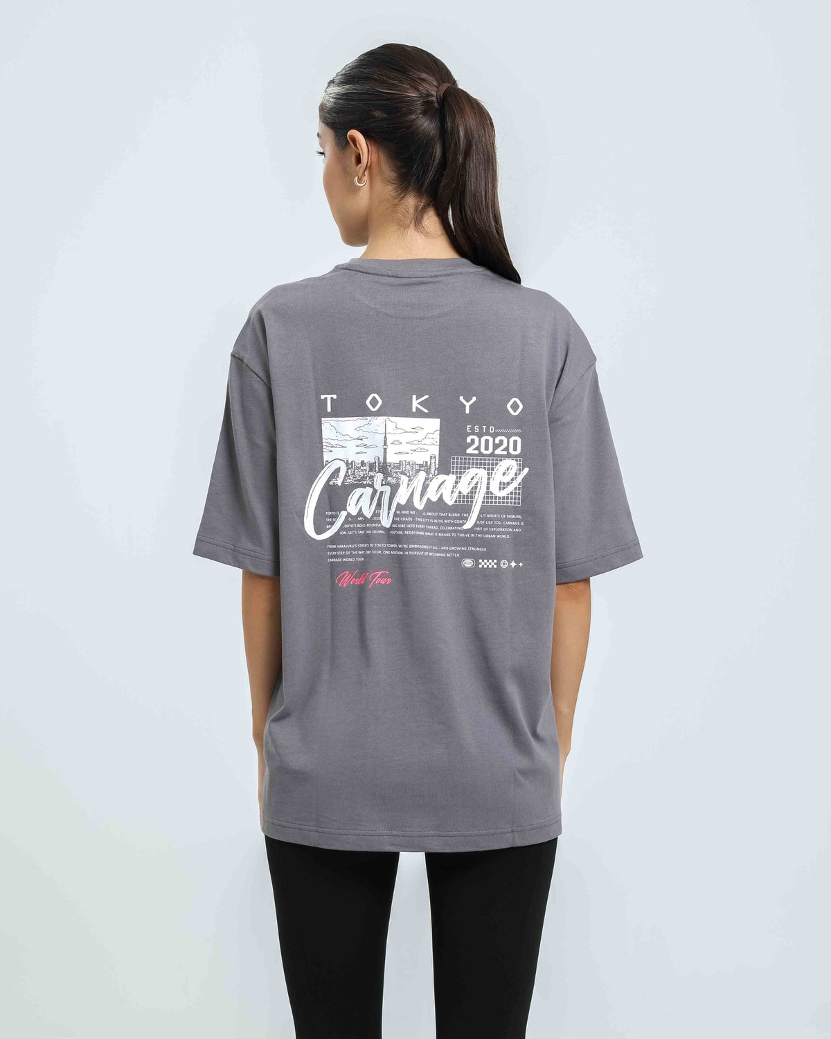 Tokyo Pulse Oversized Tee