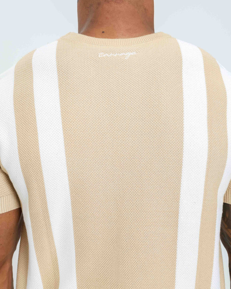 Urban Stripe Knit Tee