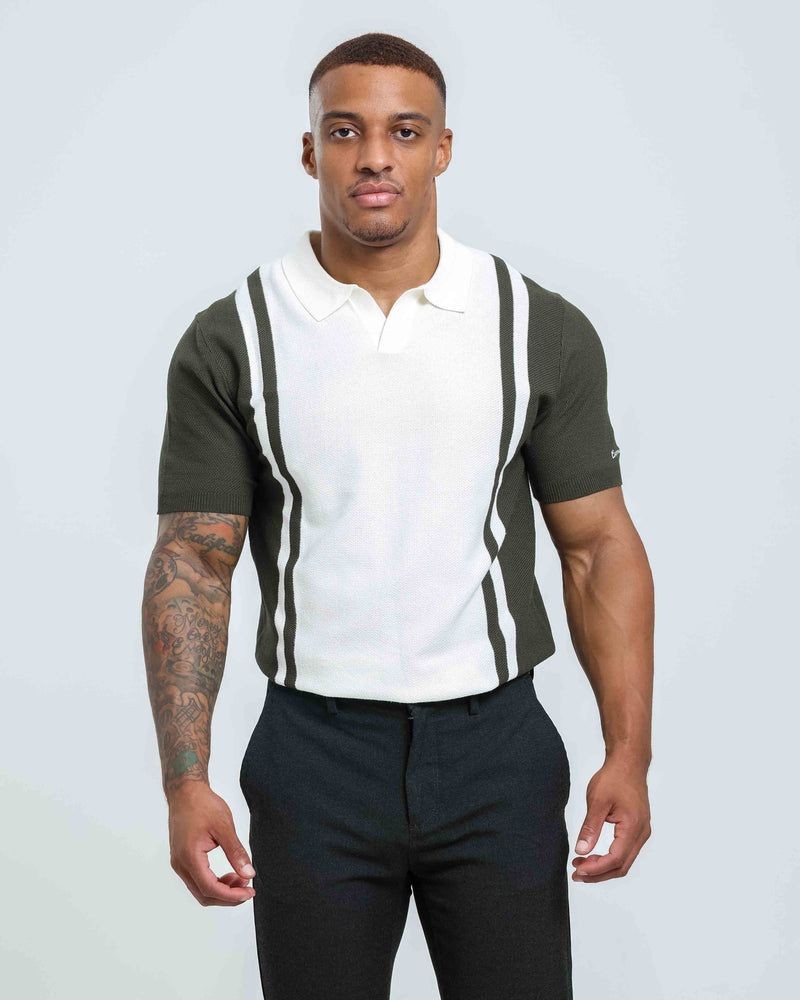 Urban Edge Knit Polo