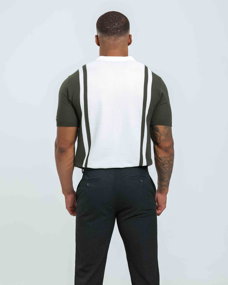 Urban Edge Knit Polo