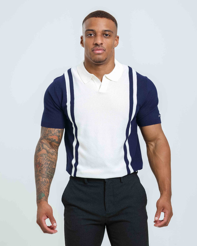 Urban Edge Knit Polo