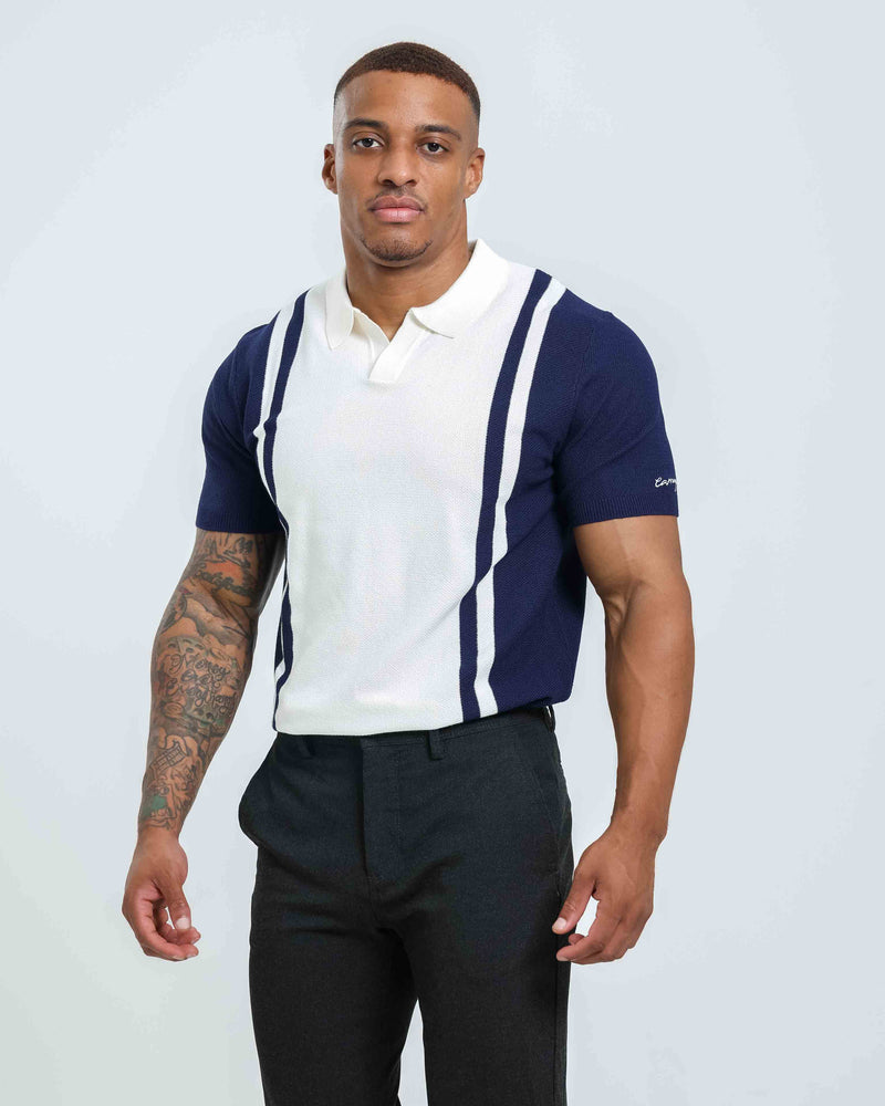 Urban Edge Knit Polo