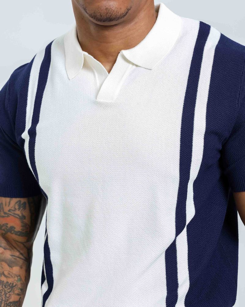Urban Edge Knit Polo