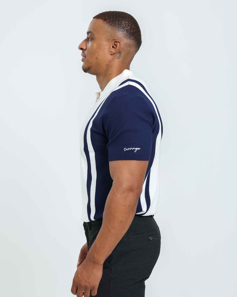 Urban Edge Knit Polo