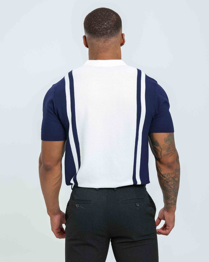 Urban Edge Knit Polo