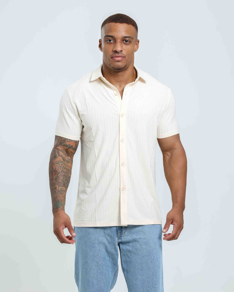 Linear Luxe Polo shirt