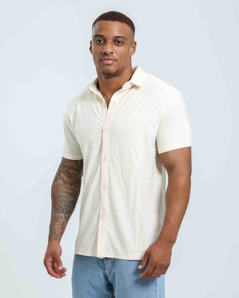 Linear Luxe Polo shirt