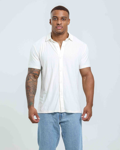 Linear Luxe Polo shirt