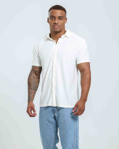 Linear Luxe Polo shirt