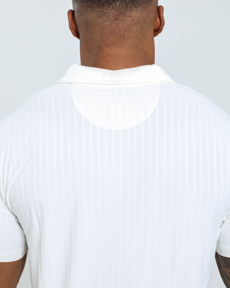 Linear Luxe Polo shirt