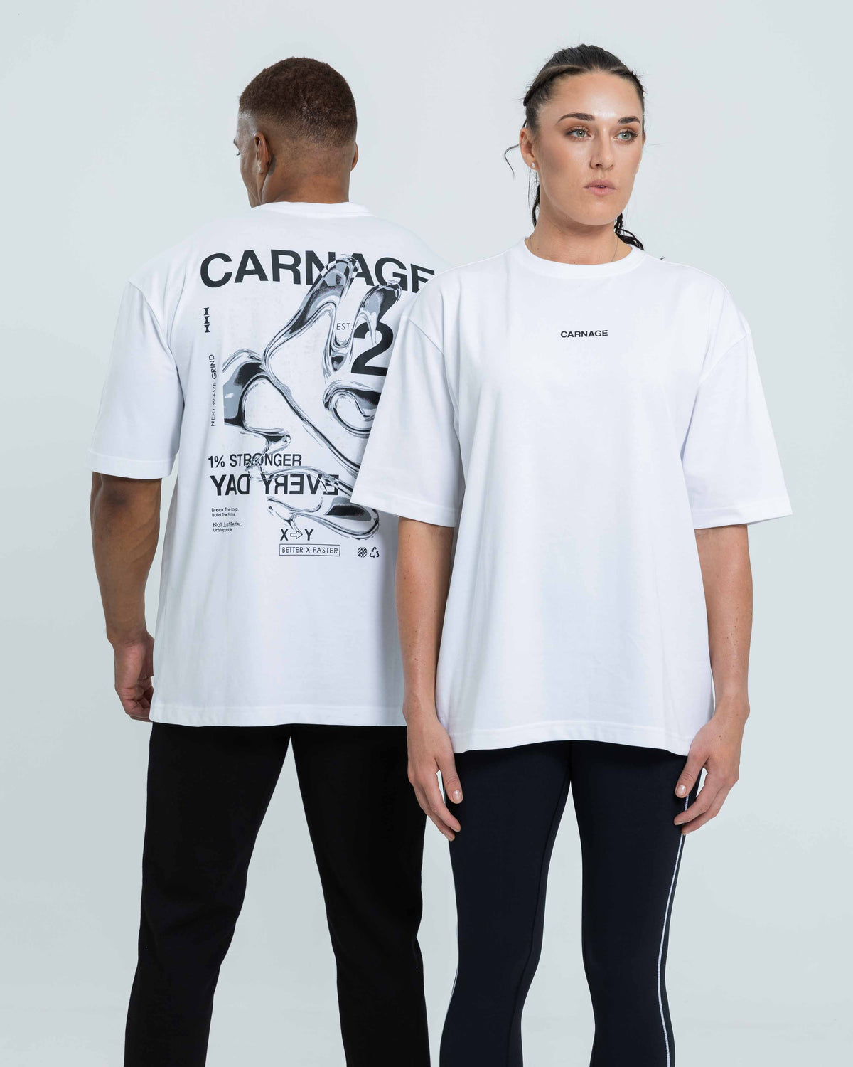 Cyber Oversize Tee - Unisex