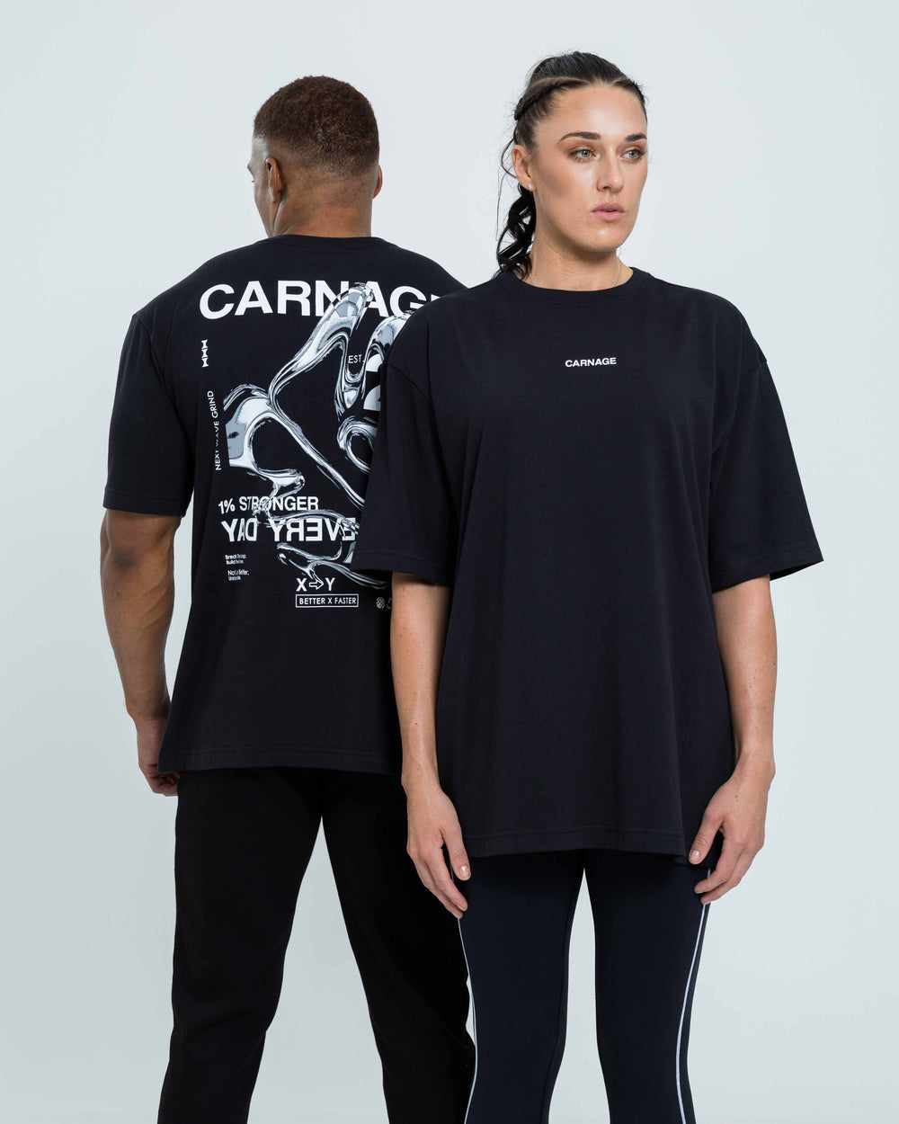 Cyber Oversize Tee - Unisex