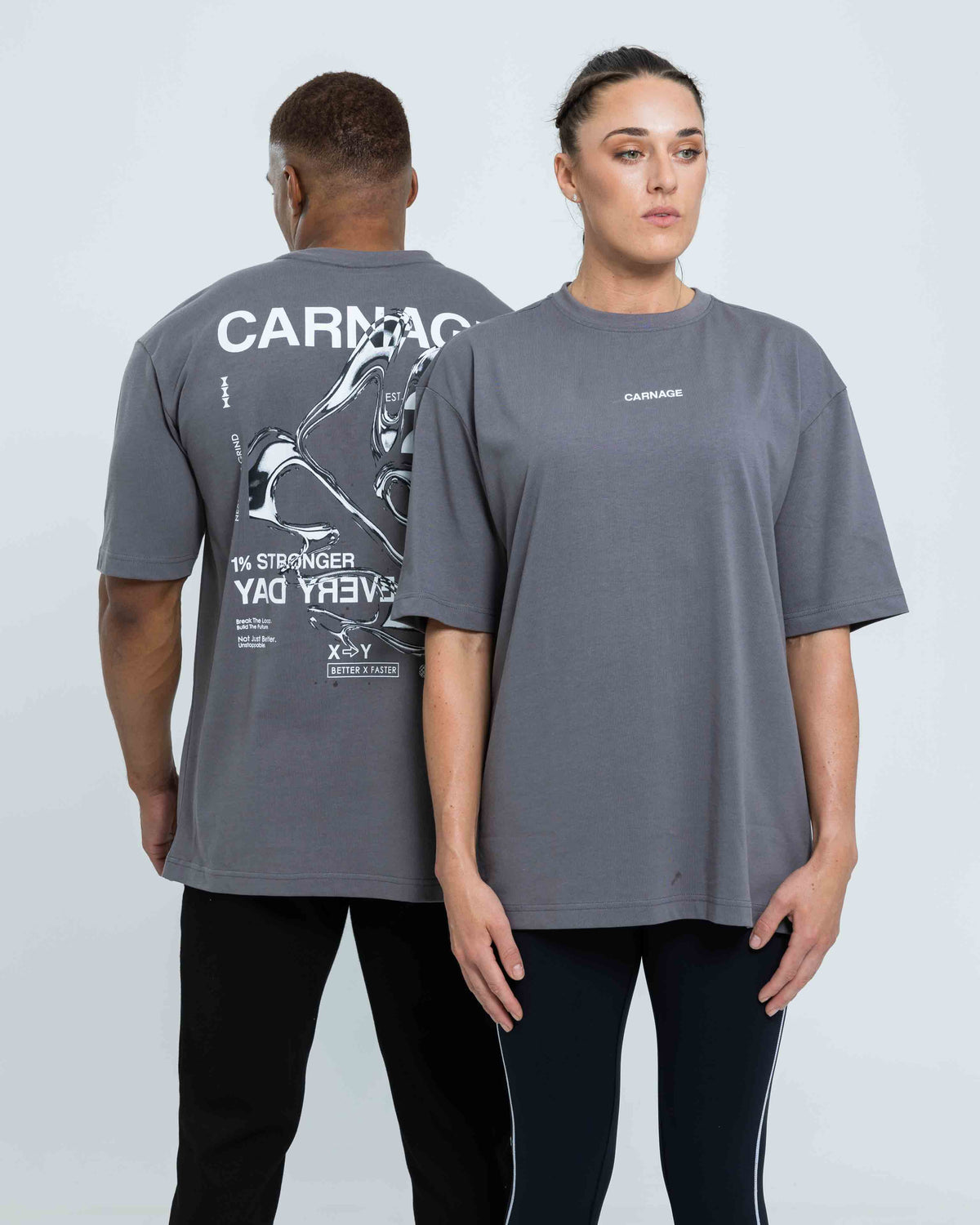 Cyber Oversize Tee - Unisex
