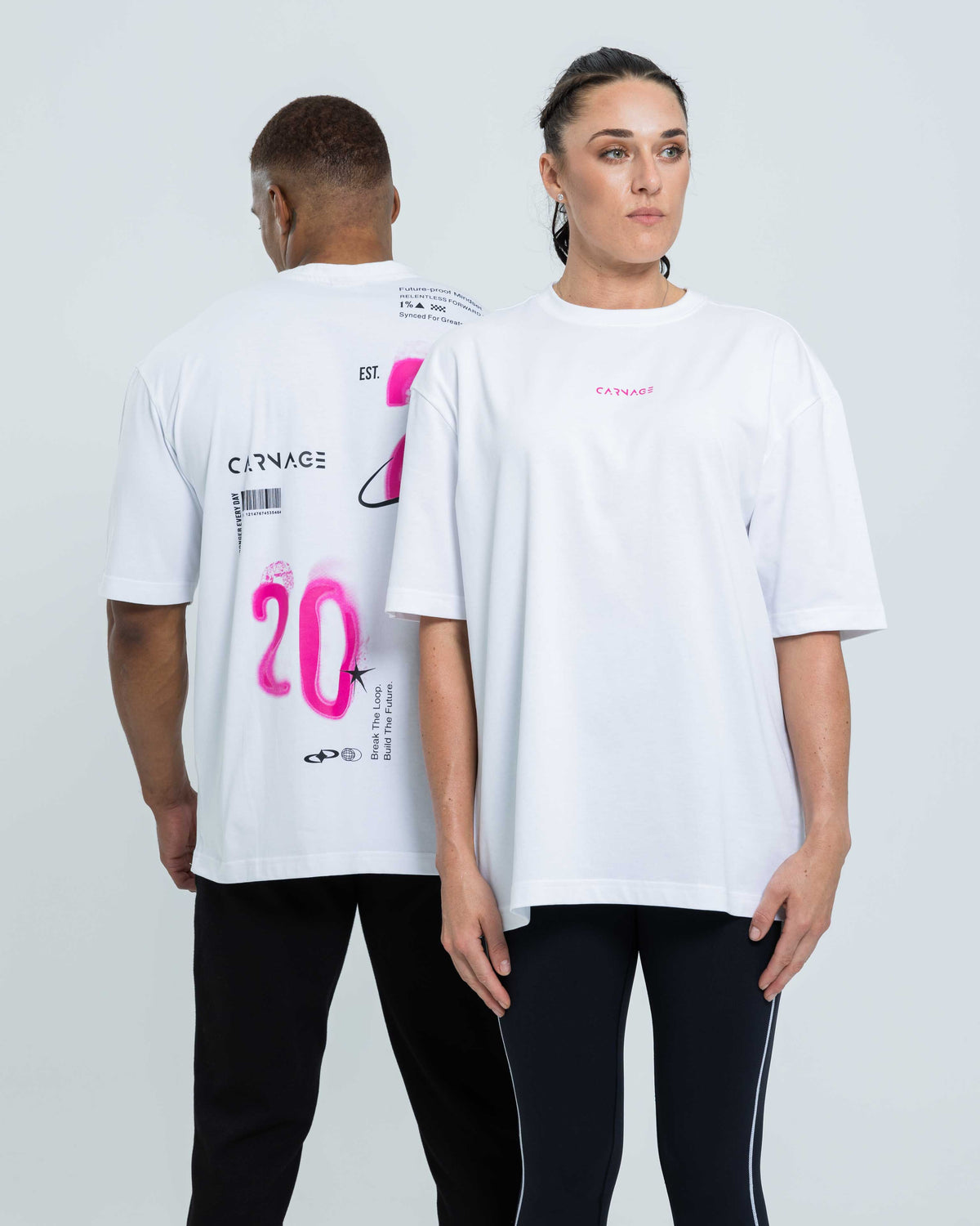 Techno Revival Oversize Tee - Unisex
