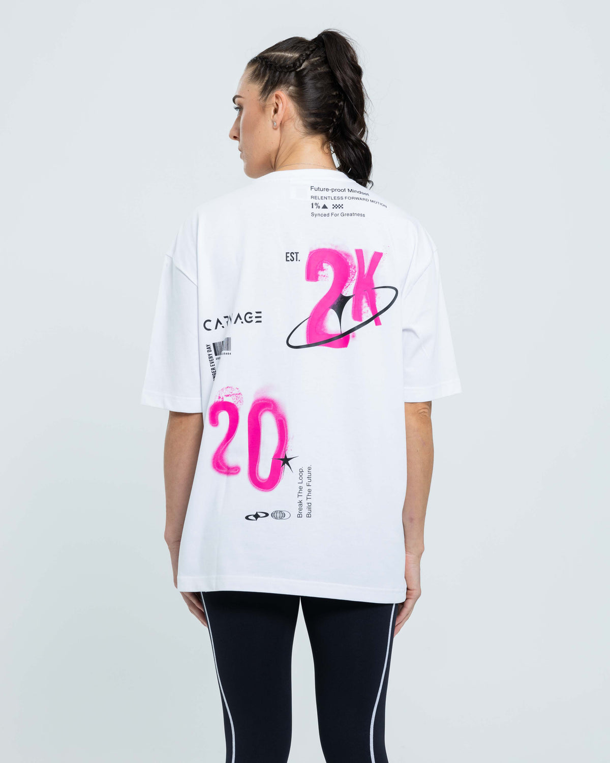 Techno Revival Oversize Tee - Unisex