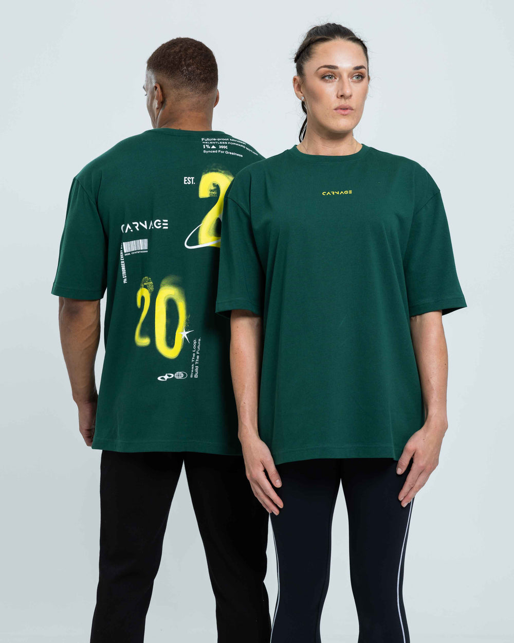 Techno Revival Oversize Tee - Unisex