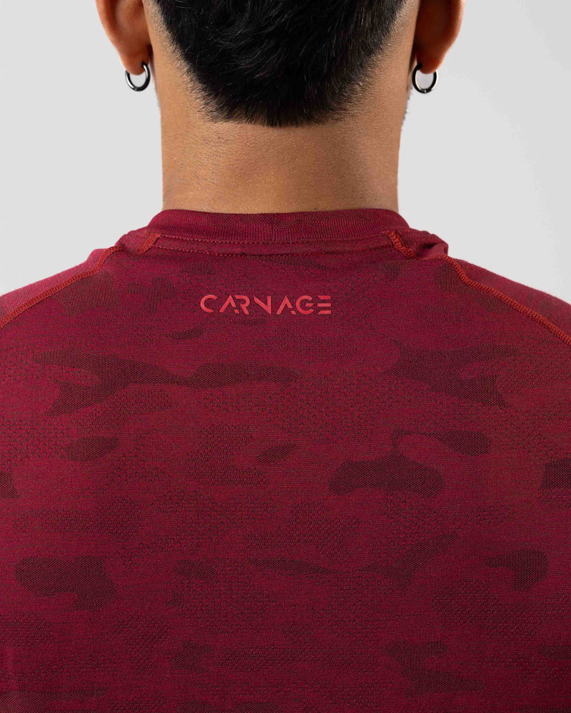 Camo Seamless Crew Neck