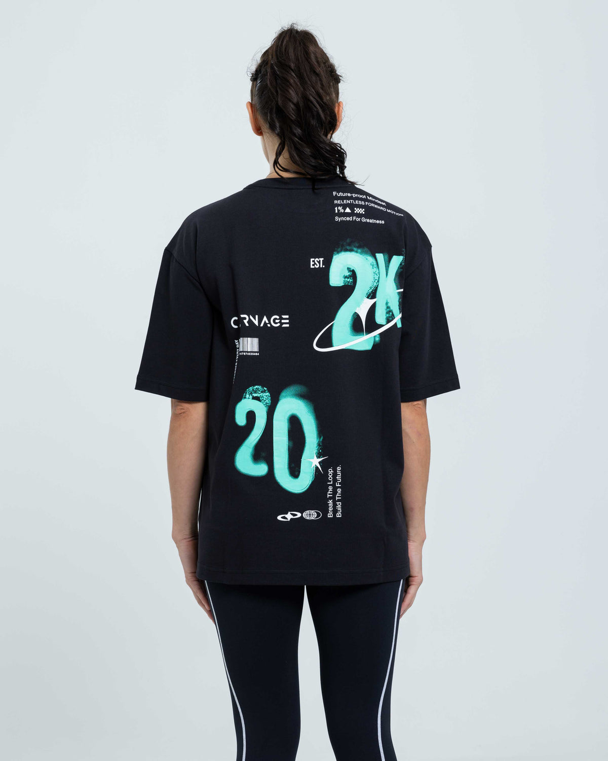 Techno Revival Oversize Tee - Unisex