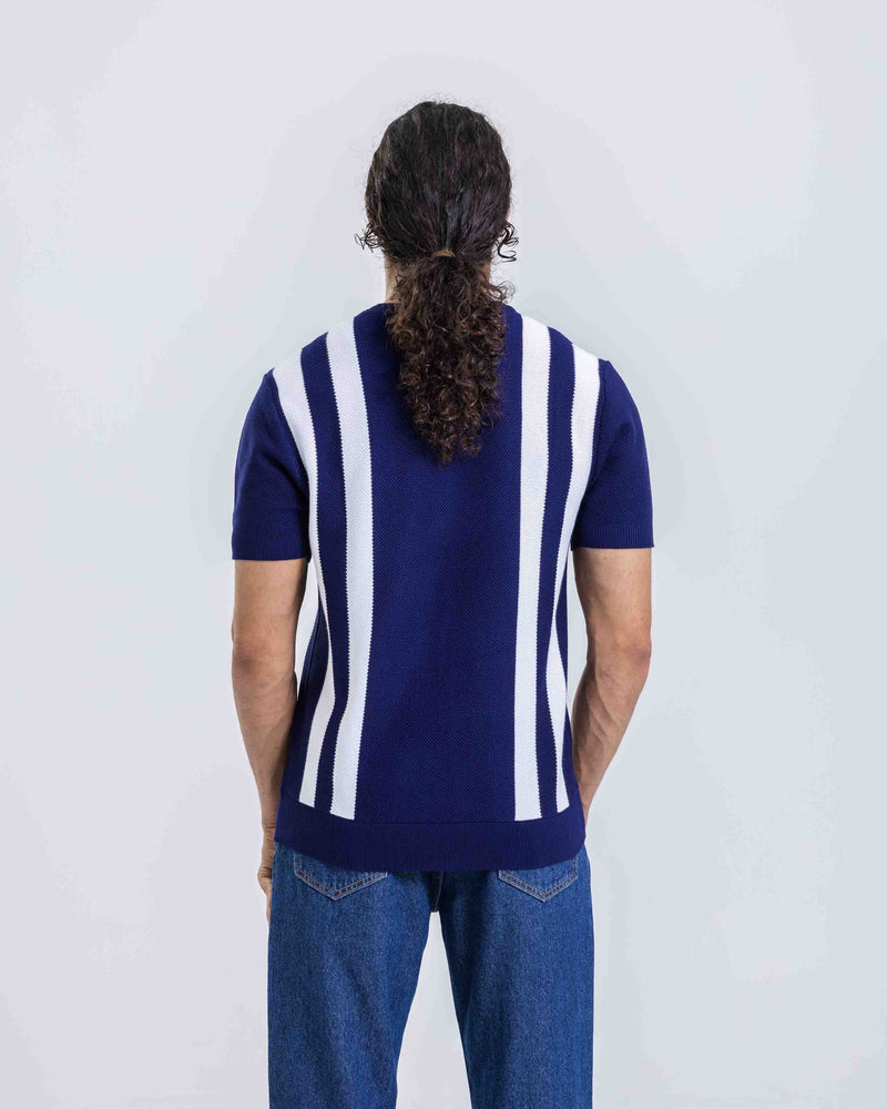 Urban Stripe Knit Tee