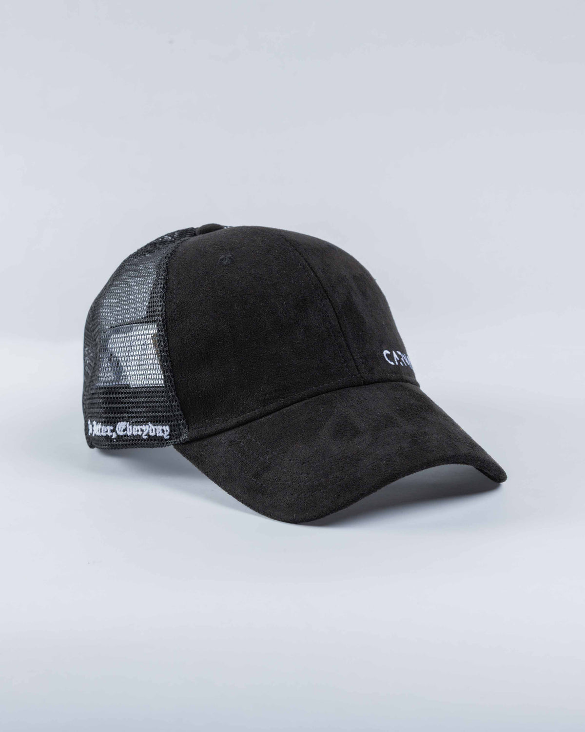 Suede Trucker Hat