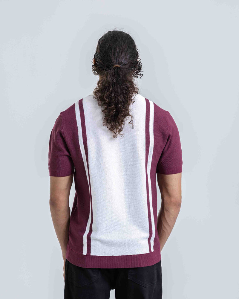 Urban Edge Knit Polo