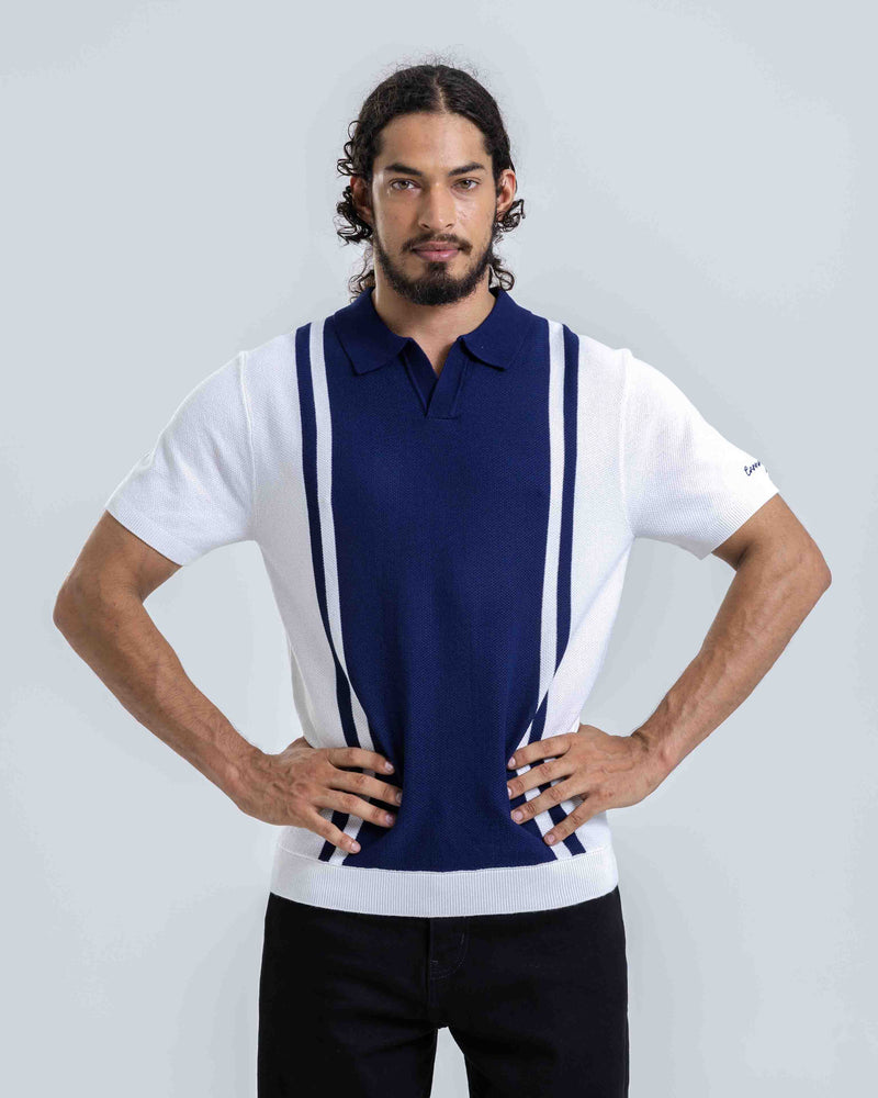 Urban Edge Knit Polo