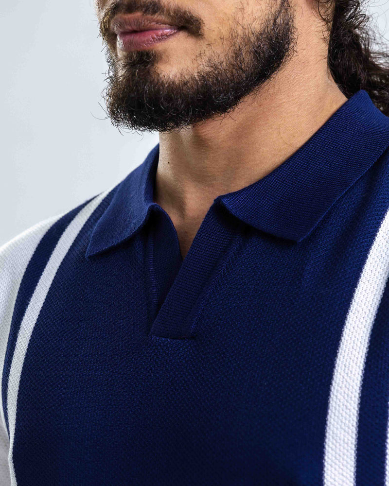 Urban Edge Knit Polo